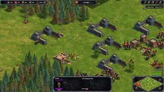 Age of Empires  Definitive Edition 1 vs 7 hardest AI random map