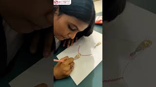 Manual Jewellery Design #diamond #jewellerycourse #education #india