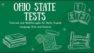 Getting To Ohio State Test Released Questions - Grades 5, 6, 7 and 8 for Math, ELA, and Science