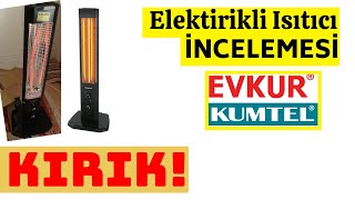 🔎KIRIK Gelen! Kumtel Mh-1800 Orbit Kule Isıtıcı / Evkur'dan Alışveriş / İnceleme Videosu