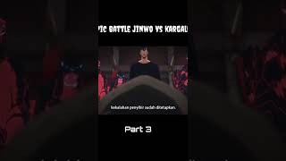 epic battle sung jin wo vs kargalgan end || Solo leveling s2