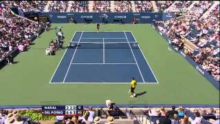 2009 US Open - Semi Final  Del Potro vs Nadal [HD] (part 2 2) - YouTube.flv