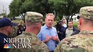 Acting Defense Sec. Visits Border After Diverting $1.5 Billion For Border Barrier  | Nightly News