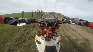 Enduro ride out at Wern Ddu Quarry 23/02/2019. KTM 200 and 300 EXC