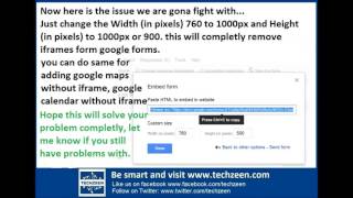 How to embed google form in website without iframe