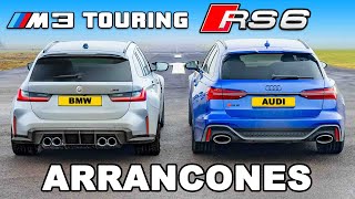 BMW M3 Touring vs Audi RS6: ARRANCONES