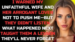 I Warned My Unfaithful Spouse And Her Arrogant Lover Not To Push Me, But They Found Out The Hard Way