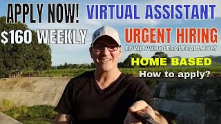 Homebased Virtual Assistant Jobs Philippines (how to apply)