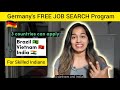 German Govt is finding JOBS for YOU + giving German language training