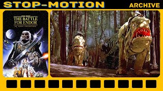 Ewoks : The Battle For Endor (1985) Stop Motion shots