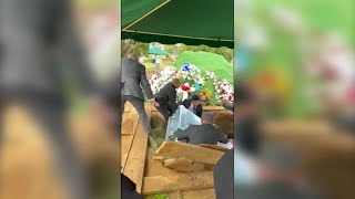 A Grave Mistake: Video captures Philadelphia pallbearers plunge into burial hole