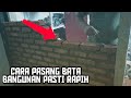 Begini Cara Pasang Bata Bangunan Secara Manual Yang Benar Dan Pasti Rapih