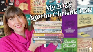 Agatha Christie 2025 TBR || Reading ALL My Unread Christie Mysteries