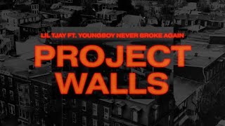 Lil Tjay - Project Walls (feat. NBA YoungBoy) ( Lyric )