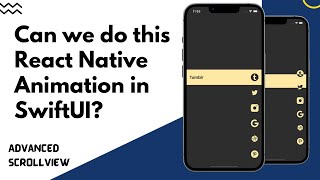 Can we do this React Native Animation in SwiftUI? - SwiftUI Advanced ScrollView - Snap Interval