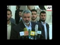 WRAP Olmert, Peres, Haniyeh on ceasefire, ADDS Palestinian forces in Erez crossing