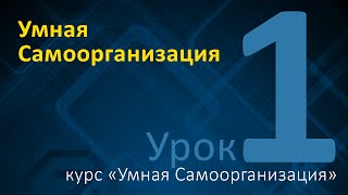 Умная Самоорганизация  Урок 1