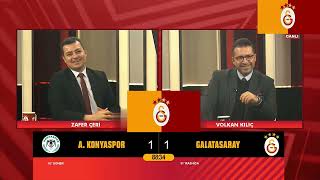 GS TV Spikerlerinin Konya Spor Maç Tepkileri. #konyaspor 2 #galatasaray 1