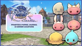 [Ragnarok Origin: Classic] Prontera Poring Journal: 22 Hidden Locations (Free Gold Coins 🌟🌟)