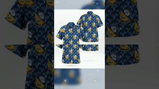 Merch Panels Custom U.S. Navy Blue Angels Hawaiian Shirt