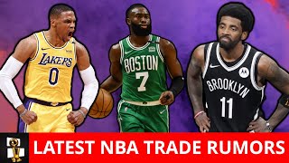 NBA Rumors NOW: Celtics Pursuing Kevin Durant & Offered Jaylen Brown? Latest On Russ & Kyrie