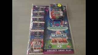 TOPPS MATCH ATTAX CHAMIONS LEAGUE 18/19 **MULTI PACK & MINI TIN/2 LIMITED CARDS***