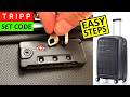 How to set Lock Code on a Tripp Suitcase - Tripp Suitcase Lock & Unlock