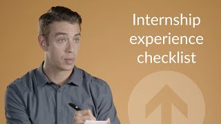 How to end your internship right (Internship Experience Checklist)