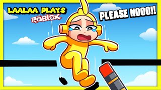 💛 Can I Beat ROBLOX DOODLE OBBY!? [FUNNY OBBY] | LaaLaa Plays Roblox Doodle Obby