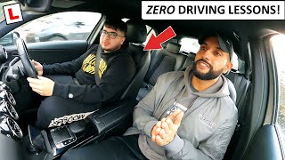 A Driving Test After ZERO Lessons