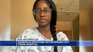 Dadeville mass shooting victim speaks from hospital bed