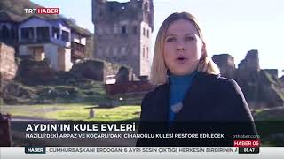 TRT HABER NAZİLLİ ARPAZ KALESİ YENİDEN HAYAT BULUYOR