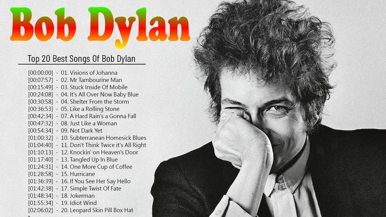 Bob Dylan Best Songs | Playlist Greatest Hits Of Bob Dylan | Bob Dylan ...