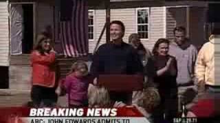 John Edwards Admits Affair With Rielle Hunter