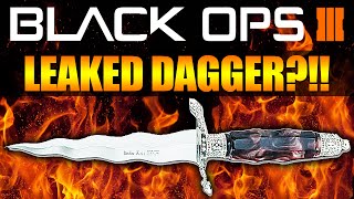 ANCIENT DAGGER LEAKED! - Black Ops 3 - Possible Zombie Dagger Melee Weapon - BO3 DLC | Chaos