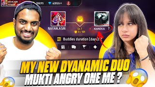 Mukti Vs My New Dyanamic Duo 😱 Killing Mukti \u0026 Her Squad Gone Wrong - Garena Free Fire Max