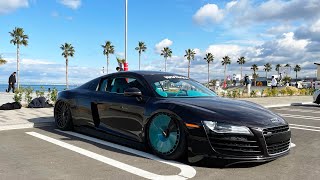 Audi R8    Exhaust Sounds/Whole interior customized / Air suspension