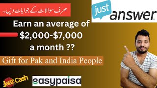 Justanswer complete review and how to earn money by answering