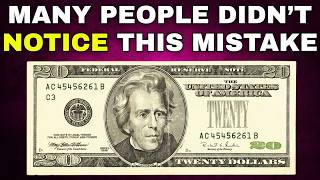 Your $20 Bill may have this Error not many people Know About