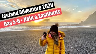 Iceland Winter 2020 • Vlog 5 • Höfn to Egilsstaðir - Drive through Eastern Fjords Iceland