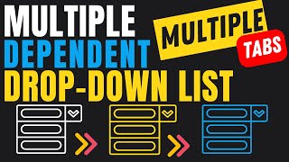 Easy Method: Create Multiple Dependent Dropdowns Across Sheets in Excel