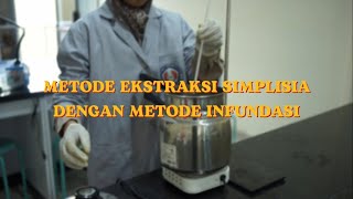 Metode Simplisia dengan Infundasi