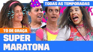 MEGA MARATONA de TODAS as temporadas de TÔ DE GRAÇA! | Tô De Graça | Humor Multishow