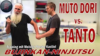 Tanto Muto Dori - unarmed against a knife! Bujinkan-Ninjutsu Kenjutsu with Moshe Kastiel