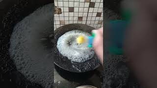 How to clean oil Layer Formed iron tawa  #shorts //tawa saaf karne ka Tarika #viral please🙏🙏