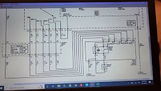 2005 Chevy Silverado blower schematic overview