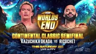 AEW World's End 2024 PPV Match Card