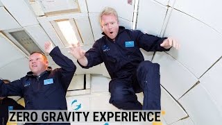 Thrill-seekers pay $5,000 to experience zero gravity