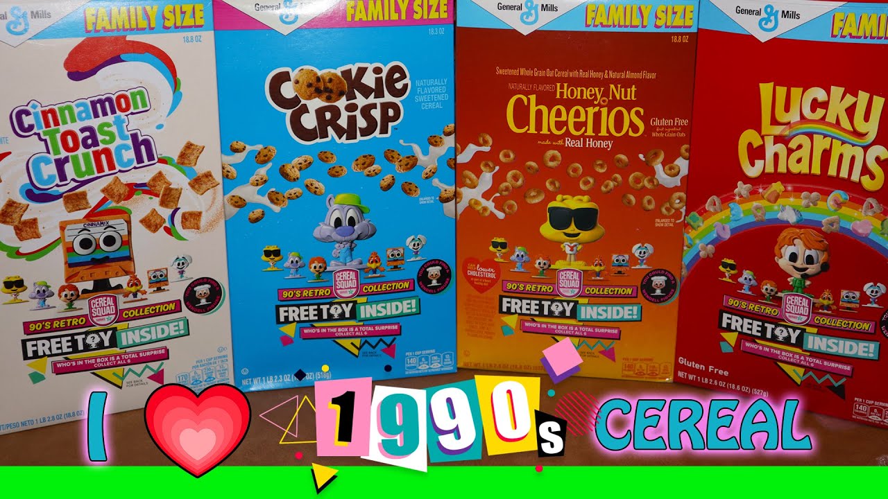 General Mills Cereal Squad Character Collector Toys Flashback ...