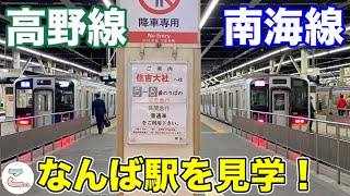 ミナミのターミナル駅・南海電鉄なんば駅を見学！ - Nankai Railway Namba Station -